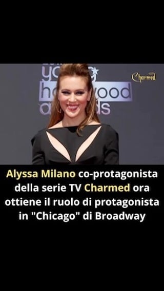 Alyssa Milano ottiene il ruolo di protagonista in “Chicago” charmeditali...