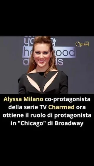 Alyssa Milano ottiene il ruolo di protagonista in “Chicago” charmeditali...